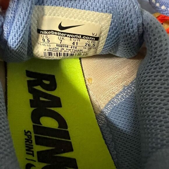 Nike rivals track and field running shoes 9.5 - Picture 4 of 8